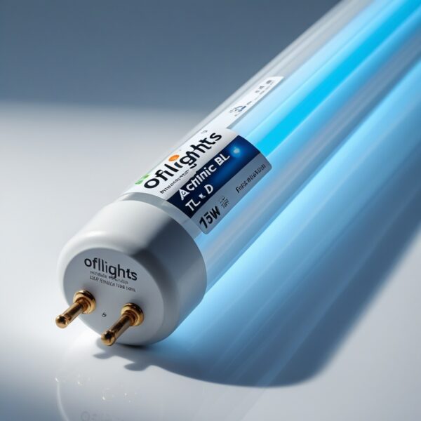 Oflights Actinic 15W Insect Killer Tube Light