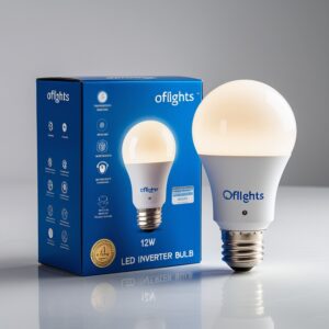 Oflights 12W Rechargeable Emergency Bulb